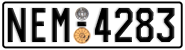 License plate of Greece, Cars