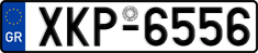 License plate of Greece, Cars