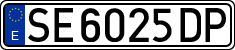 License plates of Spain, 1971 year series