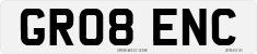 License plate of the United Kingdom, 2001 year system