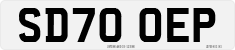 License plate of the United Kingdom, 2001 year system