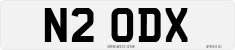 License plate of the United Kingdom, 1983 year system