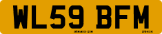 License plate of the United Kingdom, 2001 year system
