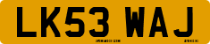 License plate of the United Kingdom, 2001 year system
