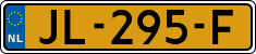 License plate of the Netherlands, Cars