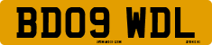 License plate of the United Kingdom, 2001 year system