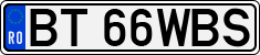 License plate of Romania, Regular plates