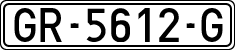 License plates of Spain, 1971 year series