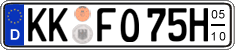 German license plate, Seasonal plates (Oldtimers)