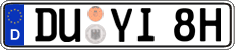 German license plate, Plates for oldtimers (type 