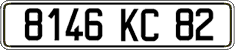 French license plate, FNI