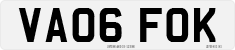 License plate of the United Kingdom, 2001 year system