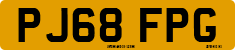 License plate of the United Kingdom, 2001 year system