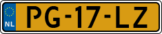 License plate of the Netherlands, Cars