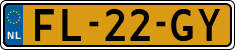 License plate of the Netherlands, Cars