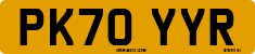 License plate of the United Kingdom, 2001 year system