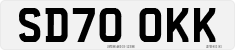 License plate of the United Kingdom, 2001 year system