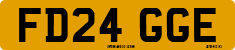 License plate of the United Kingdom, 2001 year system