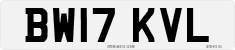 License plate of the United Kingdom, 2001 year system