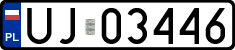 License plates of Poland, Military