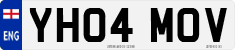 License plate of the United Kingdom, 2001 year system