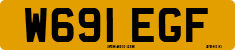 License plate of the United Kingdom, 1983 year system