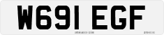 License plate of the United Kingdom, 1983 year system