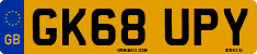License plate of the United Kingdom, 2001 year system