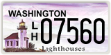 Washington, Specialty plates (12345)