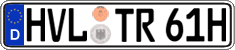 German license plate, Plates for oldtimers (type 
