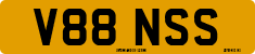 License plate of the United Kingdom, 1983 year system