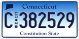 Connecticut, Combination (C-123456)