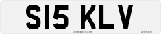 License plate of the United Kingdom, 1983 year system