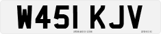 License plate of the United Kingdom, 1983 year system