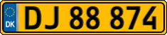 License plate of Denmark, Commercial vehicles