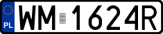 License plates of Poland, Regular car plates
