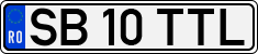 License plate of Romania, Regular plates