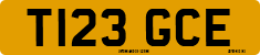 License plate of the United Kingdom, 1983 year system