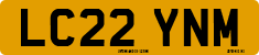 License plate of the United Kingdom, 2001 year system