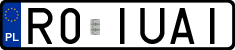 License plates of Poland, Vanity Plates