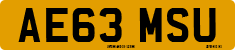 License plate of the United Kingdom, 2001 year system