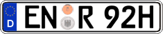 German license plate, Plates for oldtimers (type 