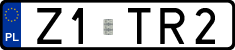 License plates of Poland, Vanity Plates