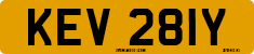 License plate of the United Kingdom, 1963 year system