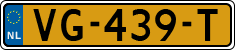 License plate of the Netherlands, Light Commercial Vehicles (1994 system)