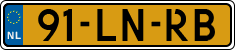License plate of the Netherlands, Cars