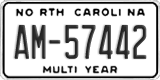 North Carolina, Multi Year (AB-12345)