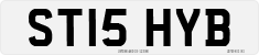 License plate of the United Kingdom, 2001 year system