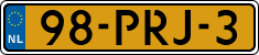 License plate of the Netherlands, Cars