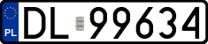 License plates of Poland, Regular car plates
